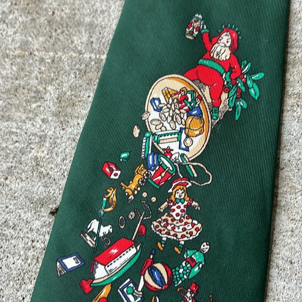 Wright and Co., Silk Santa Tie